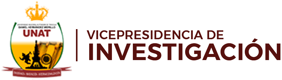 Vicepresidencia de Investigación - UNAT Logo Oficial